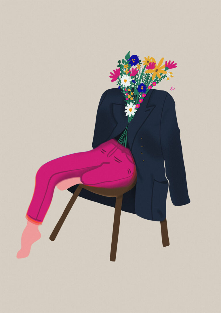 Paulgau- Girl Flower