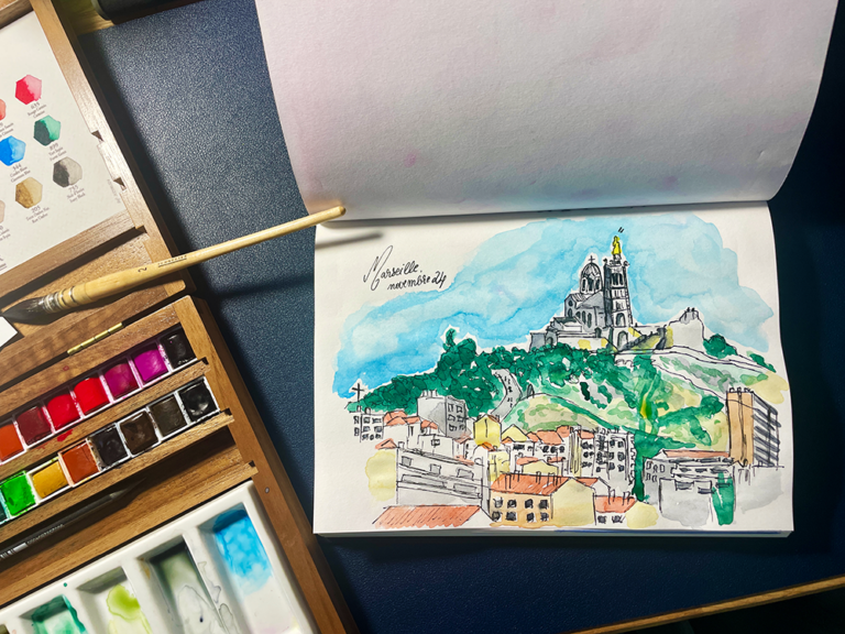 marseille-aquarelle